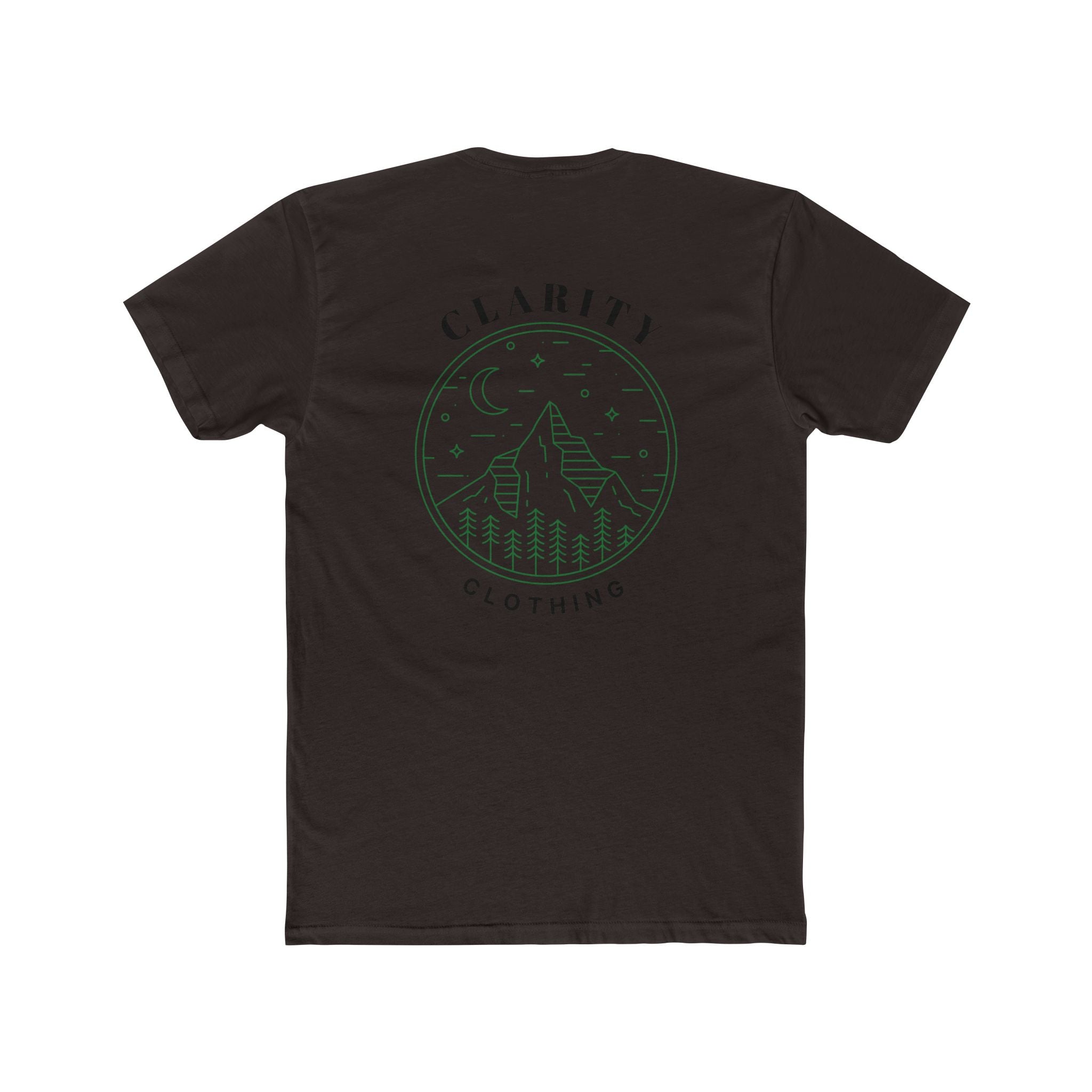 Clarity Clothing Mountain Tee — Minimal Outdoor Graphic T-Shirt