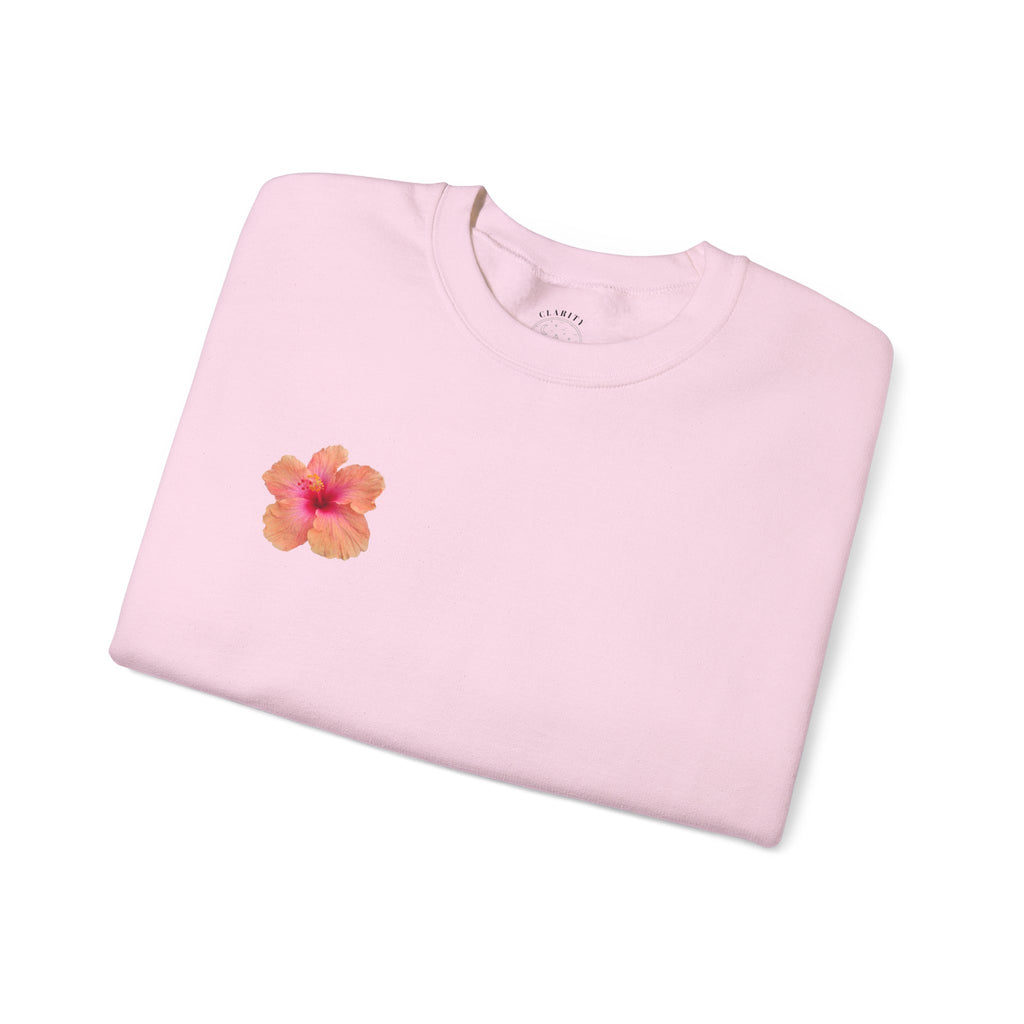 Hawaiian Flower Unisex Heavy Blend™ Crewneck