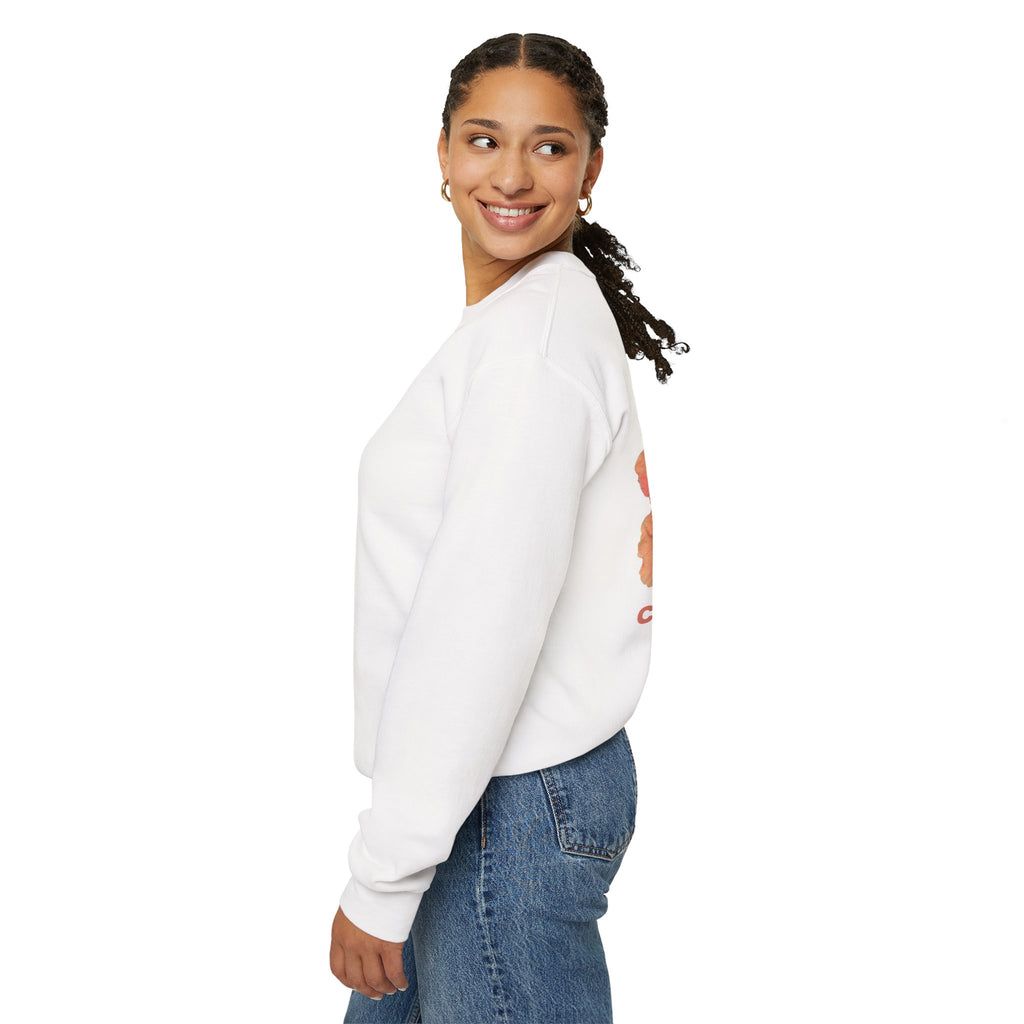 Hawaiian Flower Unisex Heavy Blend™ Crewneck