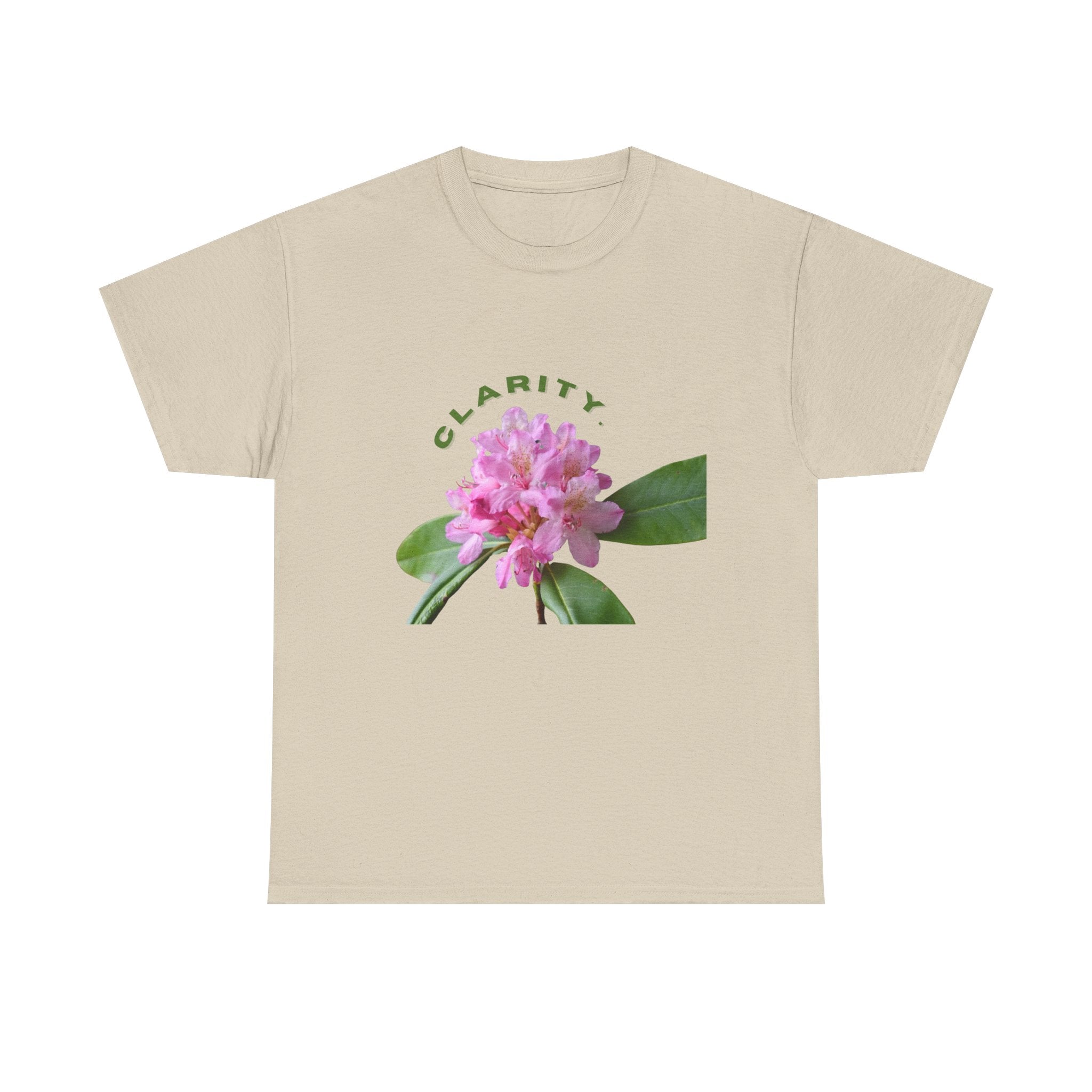 Clarity Floral T-Shirt — Pink Rhododendron Graphic Tee