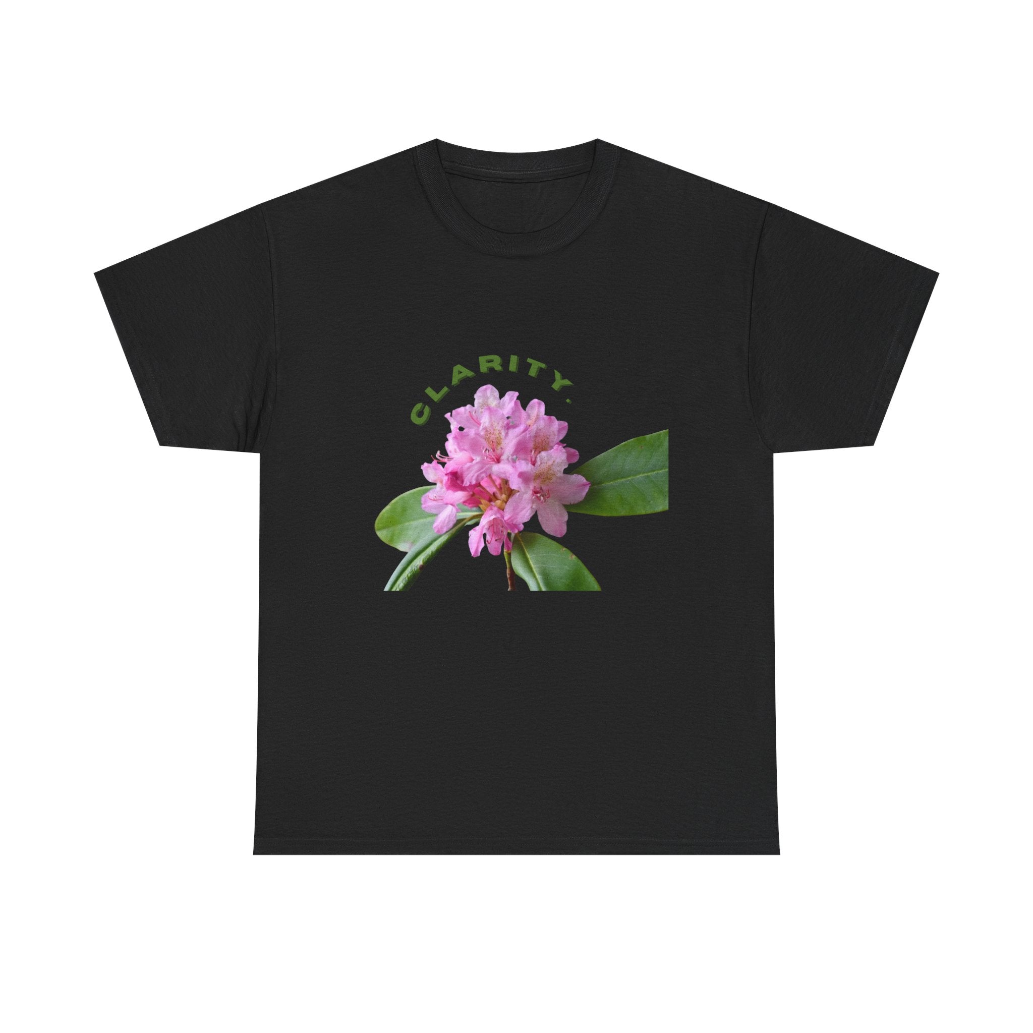 Clarity Floral T-Shirt — Pink Rhododendron Graphic Tee