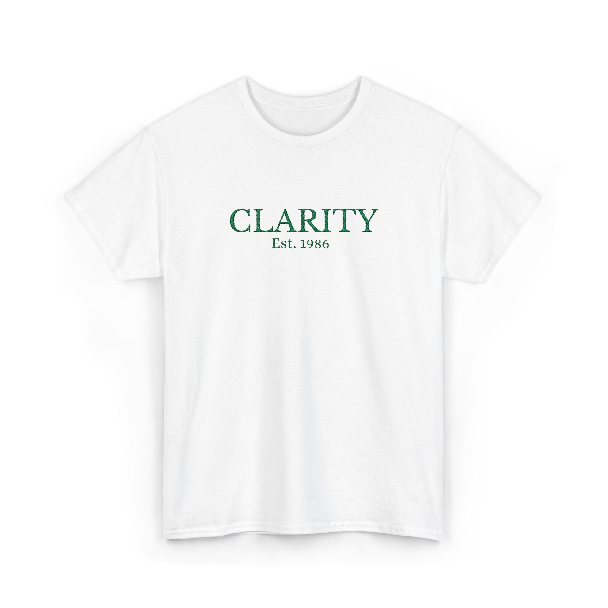 Clarity Est. 1986 T-Shirt
