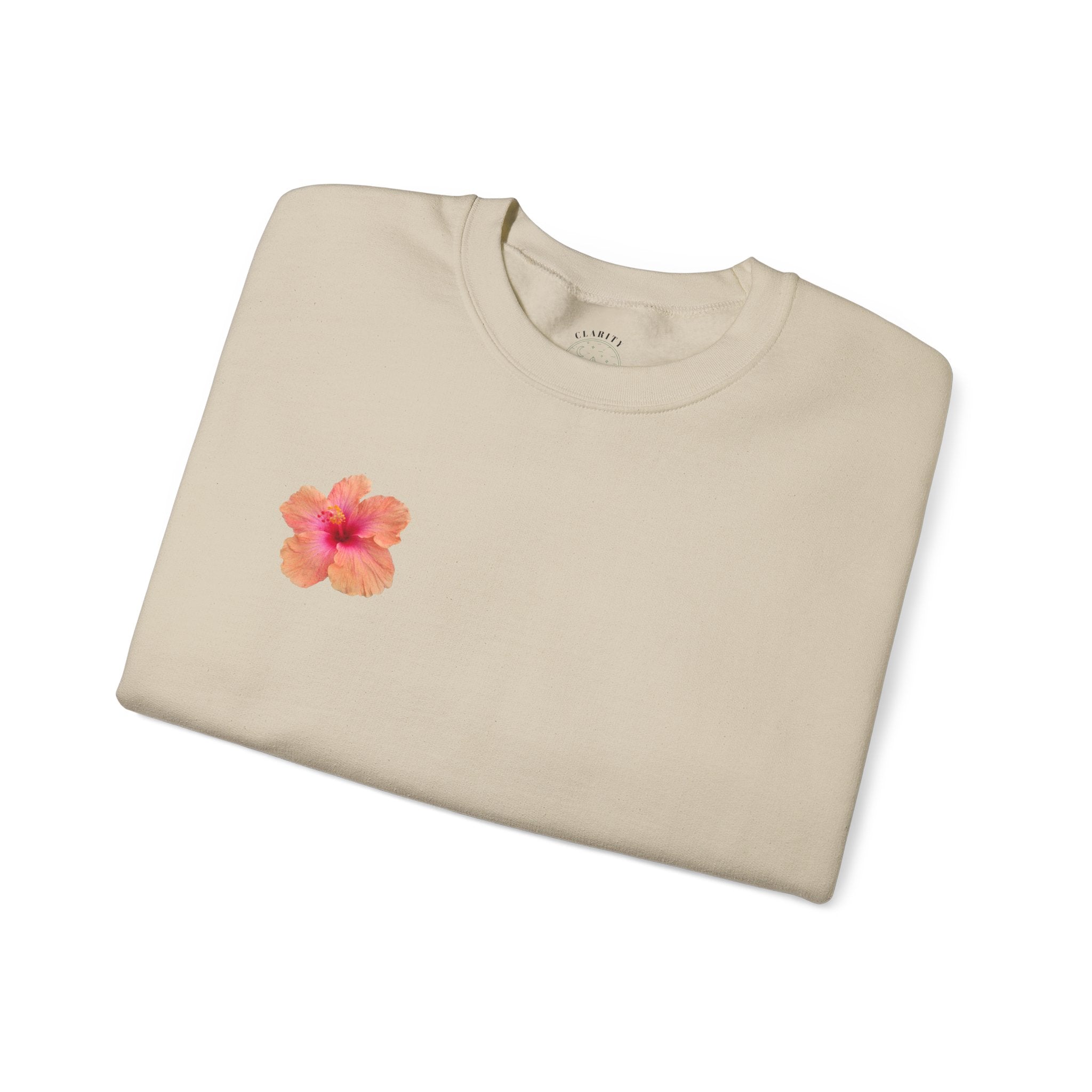 Hawaiian Flower Unisex Heavy Blend™ Crewneck