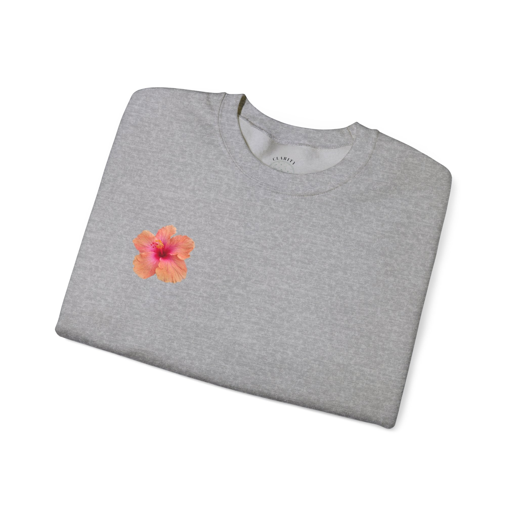 Hawaiian Flower Unisex Heavy Blend™ Crewneck