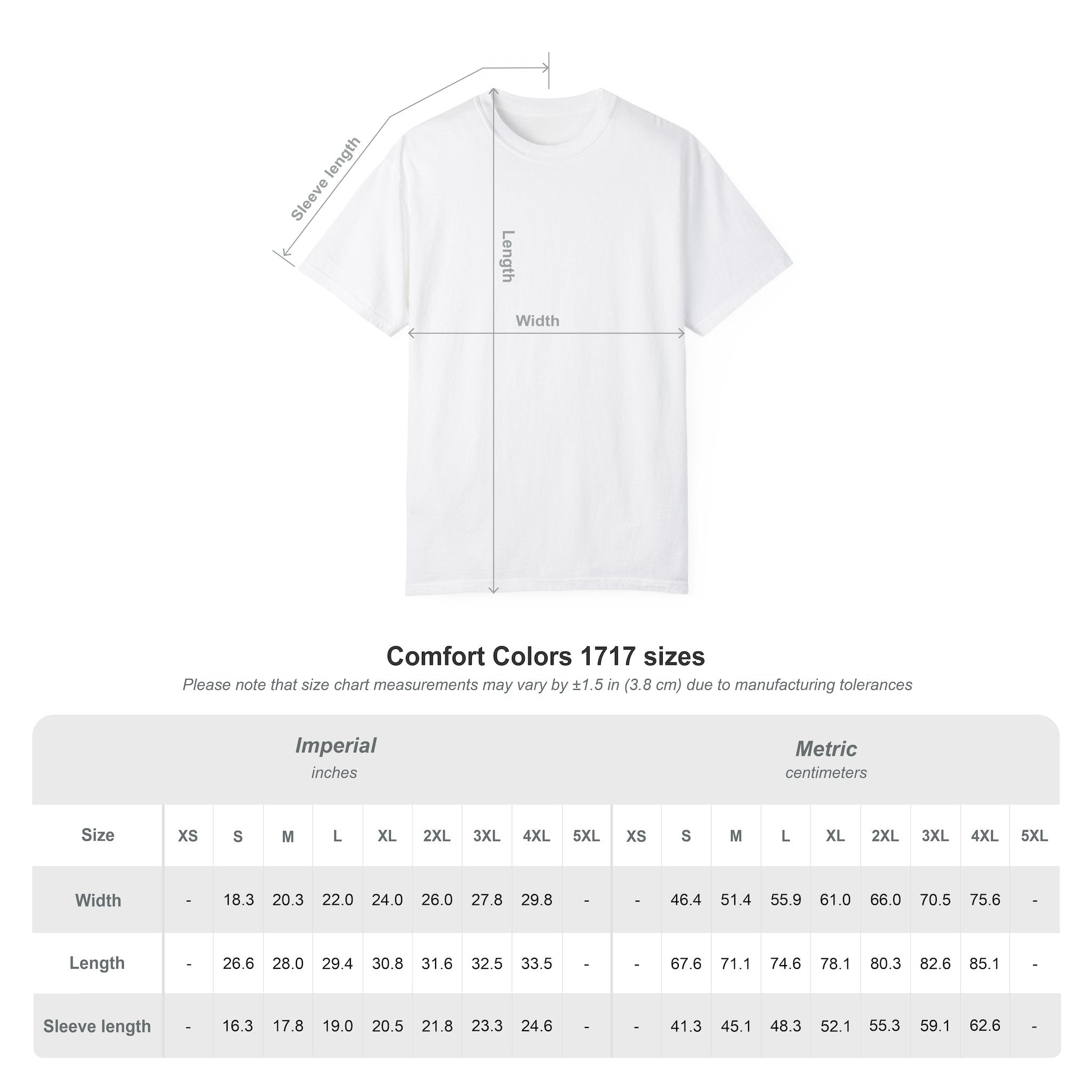 Unisex Classic Clarity T-shirt
