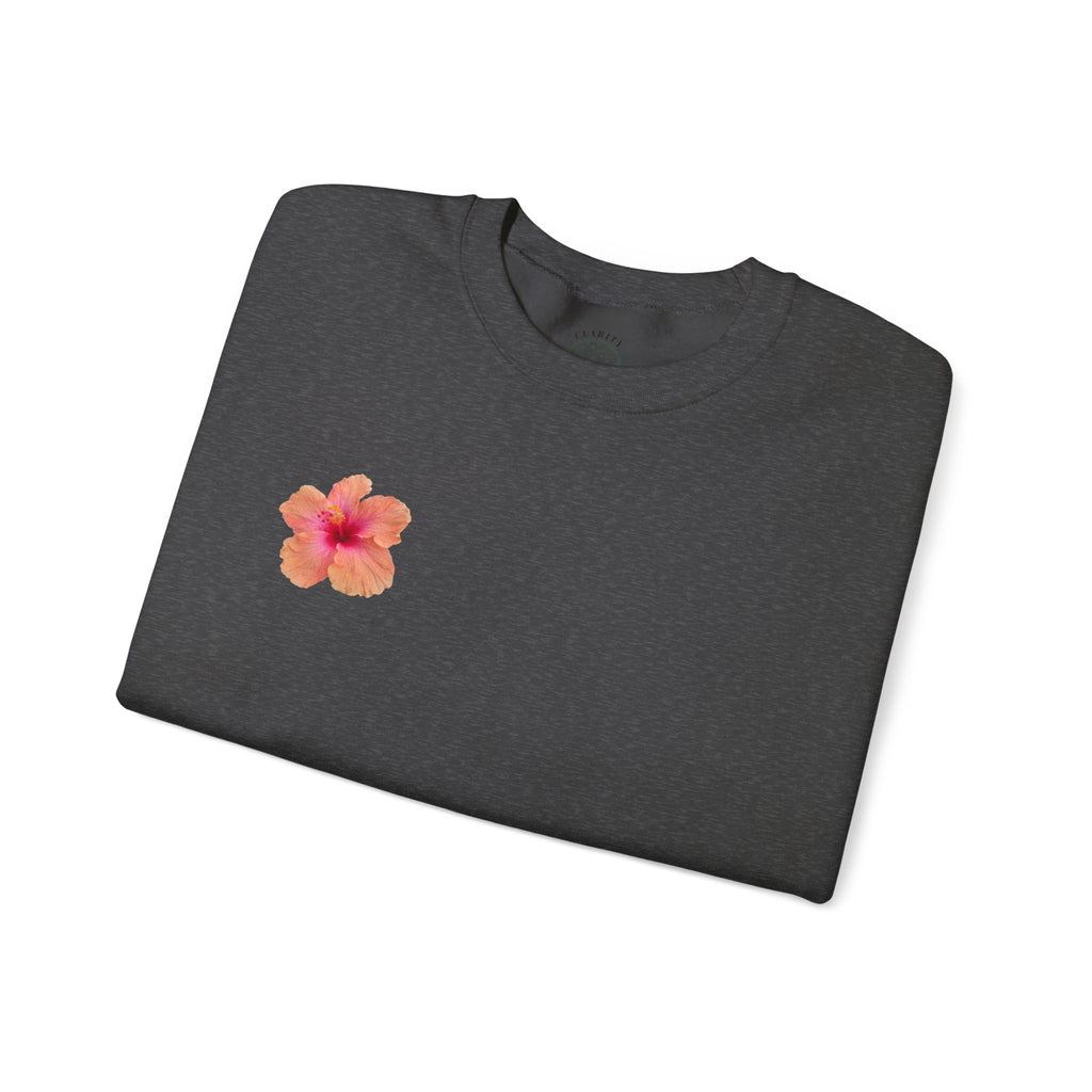 Hawaiian Flower Unisex Heavy Blend™ Crewneck
