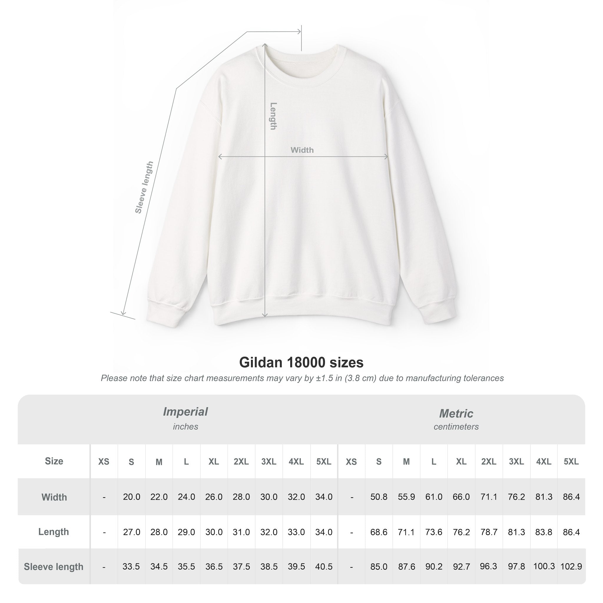 Hawaiian Flower Unisex Heavy Blend™ Crewneck