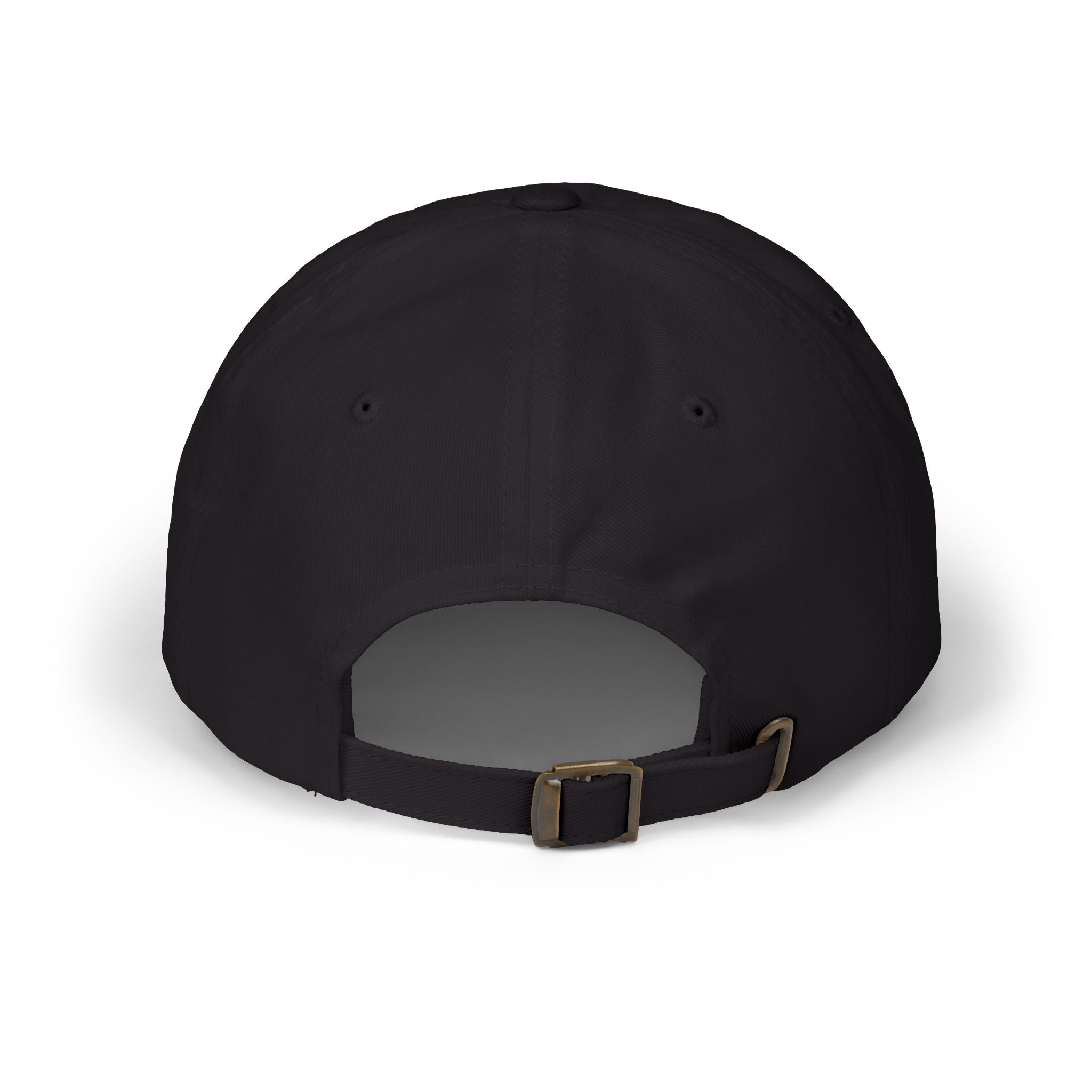 Clarity Dad Cap — Minimal Embroidered White Baseball Hat