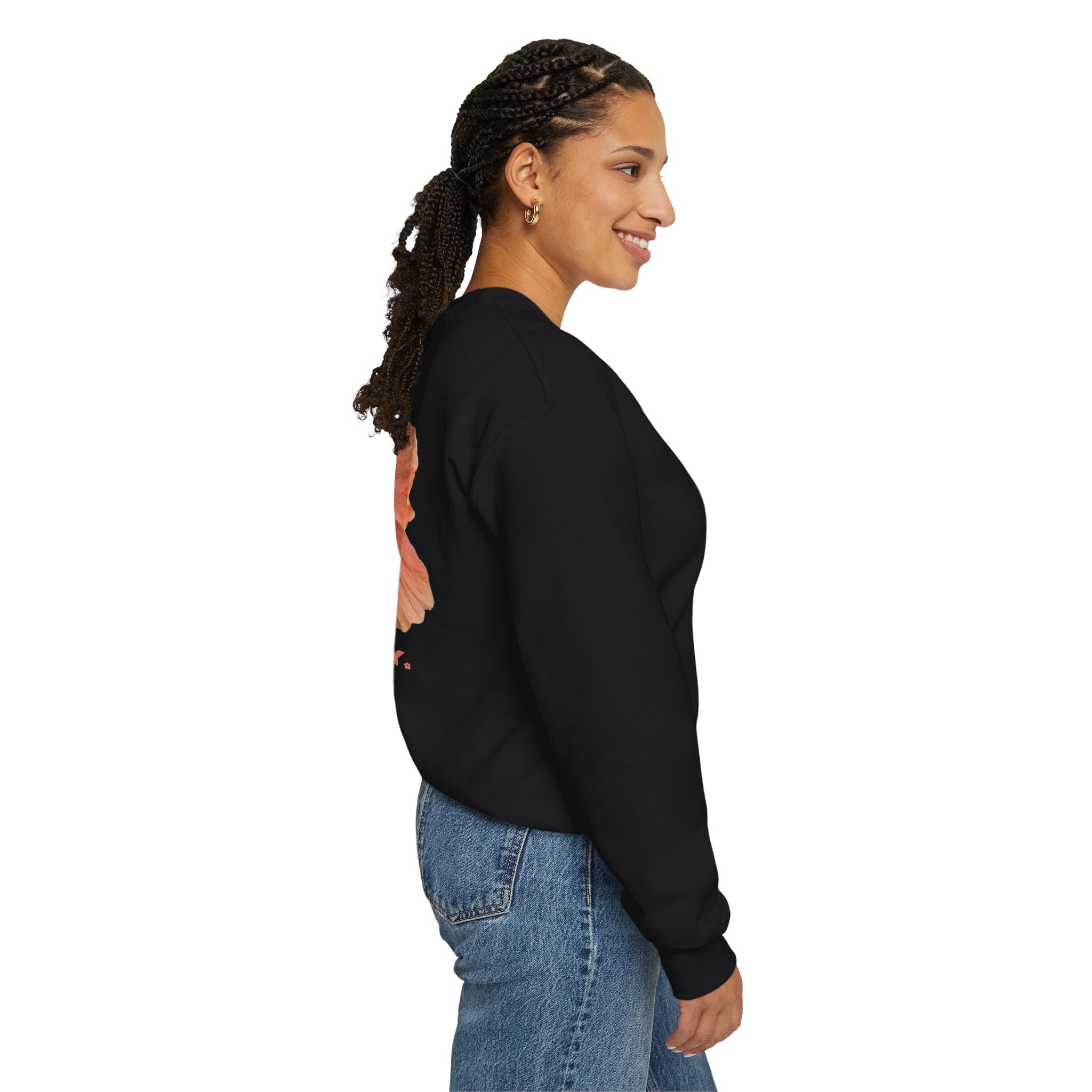 Hawaiian Flower Unisex Heavy Blend™ Crewneck