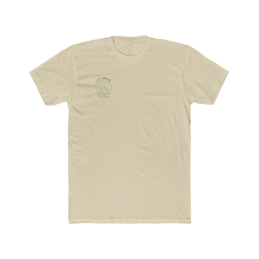 Clarity Clothing Mountain Tee — Minimal Outdoor Graphic T-Shirt