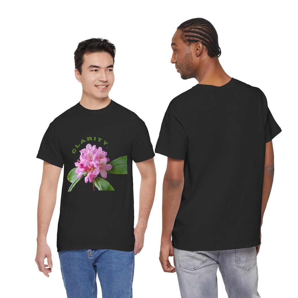 Clarity Floral T-Shirt — Pink Rhododendron Graphic Tee