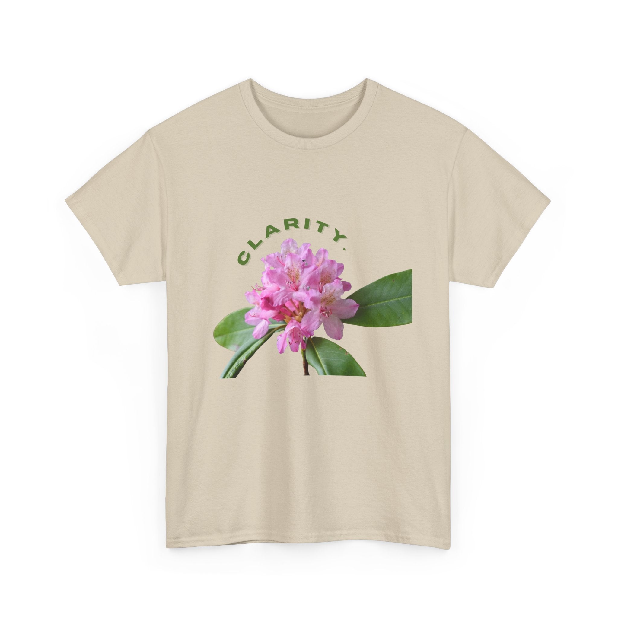 Clarity Floral T-Shirt — Pink Rhododendron Graphic Tee