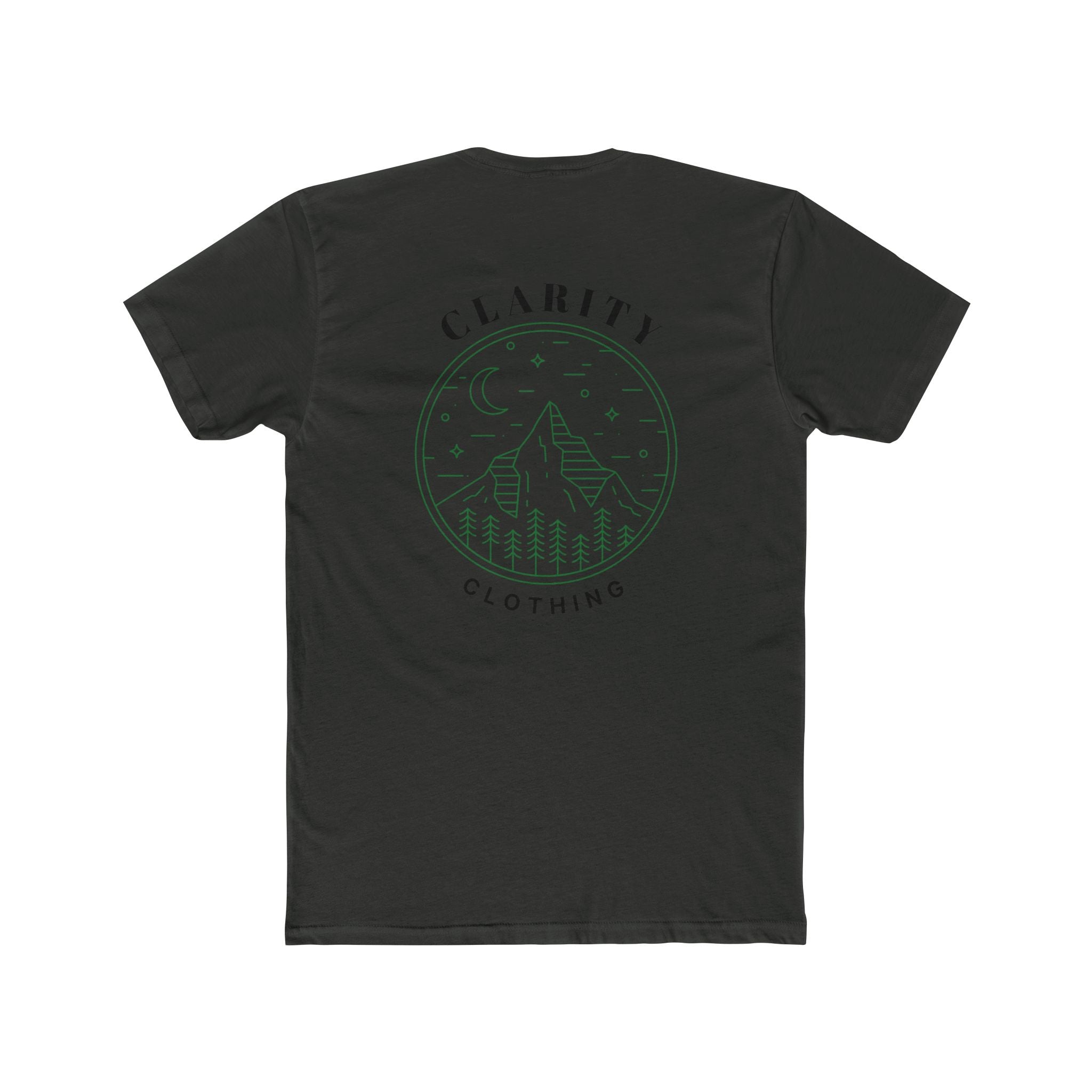 Clarity Clothing Mountain Tee — Minimal Outdoor Graphic T-Shirt