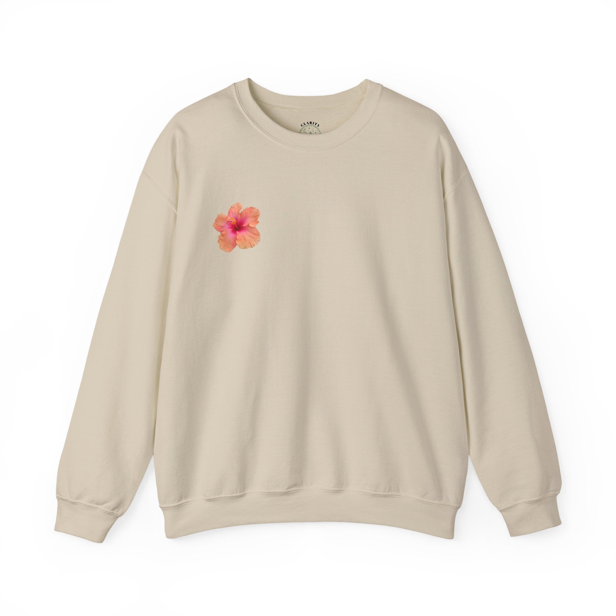 Hawaiian Flower Unisex Heavy Blend™ Crewneck