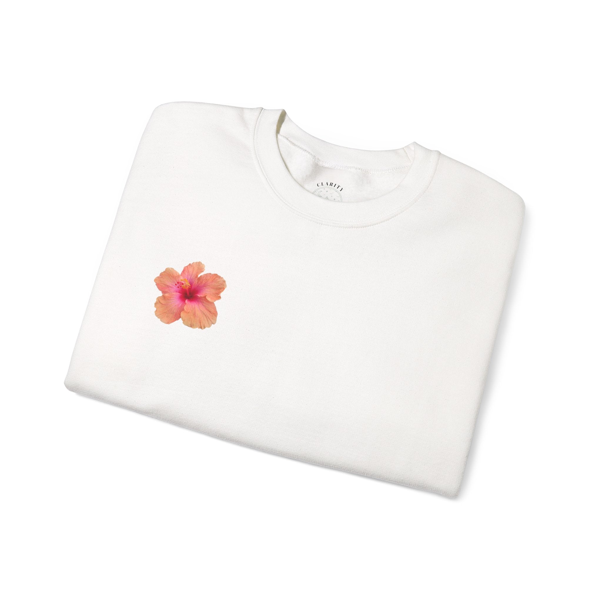 Hawaiian Flower Unisex Heavy Blend™ Crewneck