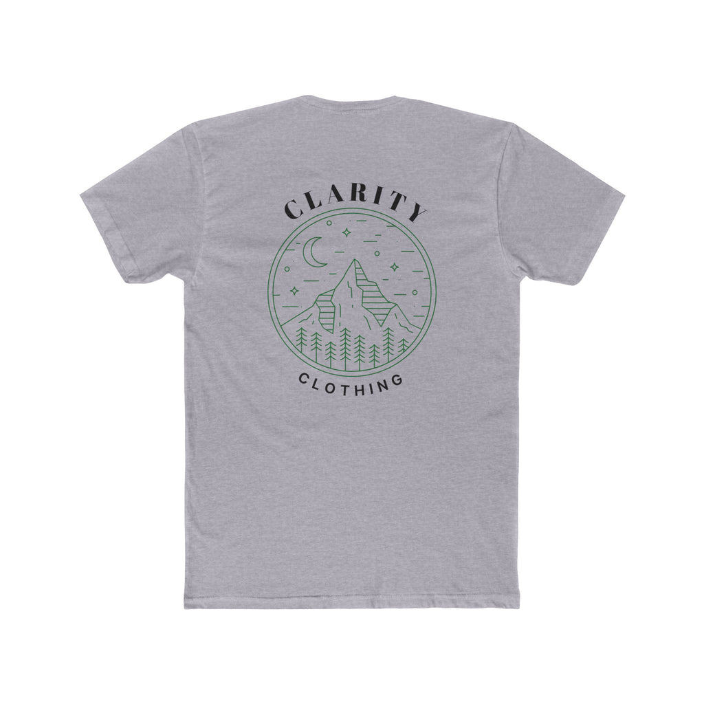 Clarity Clothing Mountain Tee — Minimal Outdoor Graphic T-Shirt