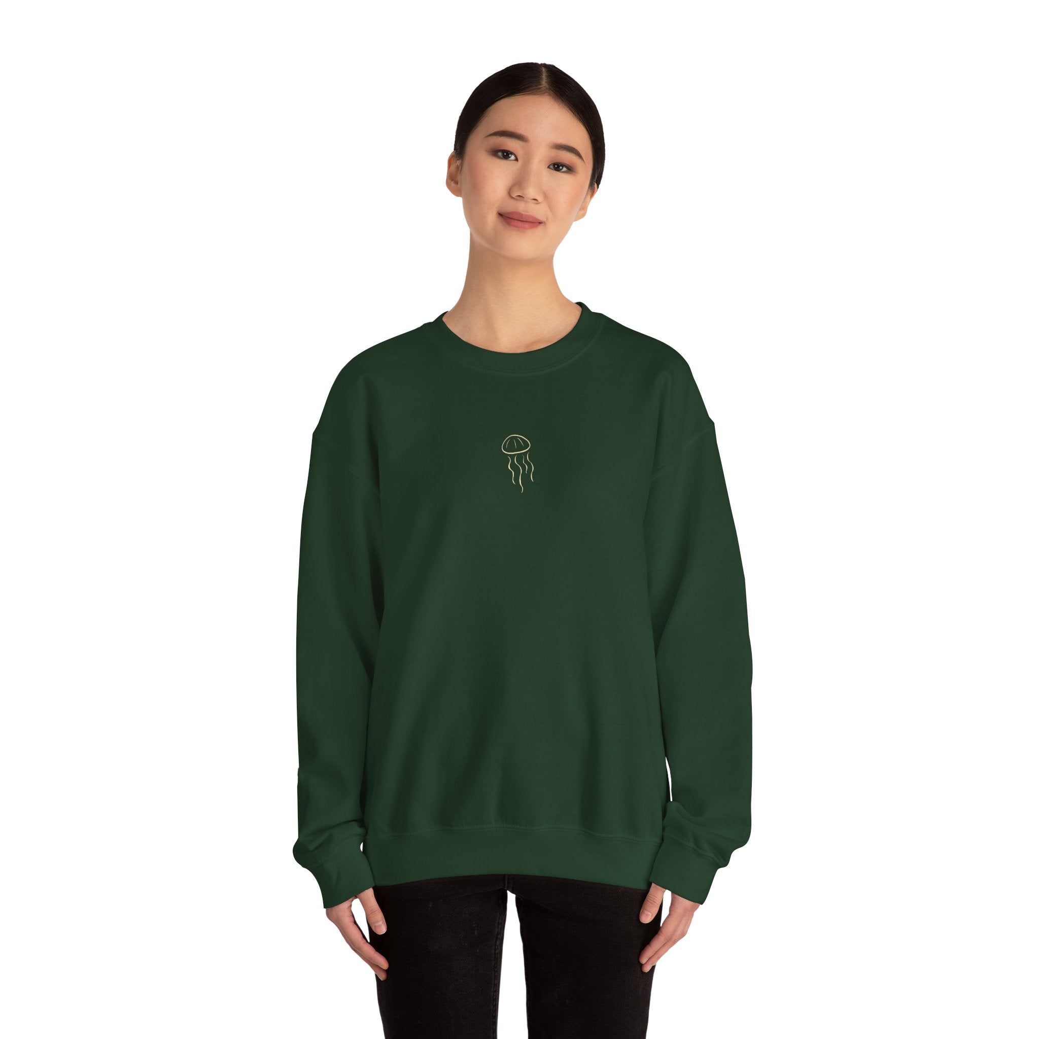 Jellyfish Minimal Crewneck