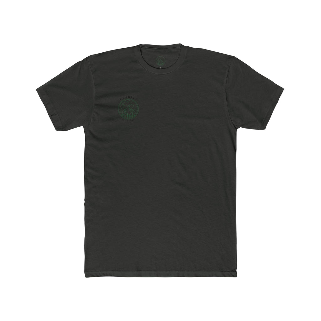 Clarity Clothing Mountain Tee — Minimal Outdoor Graphic T-Shirt