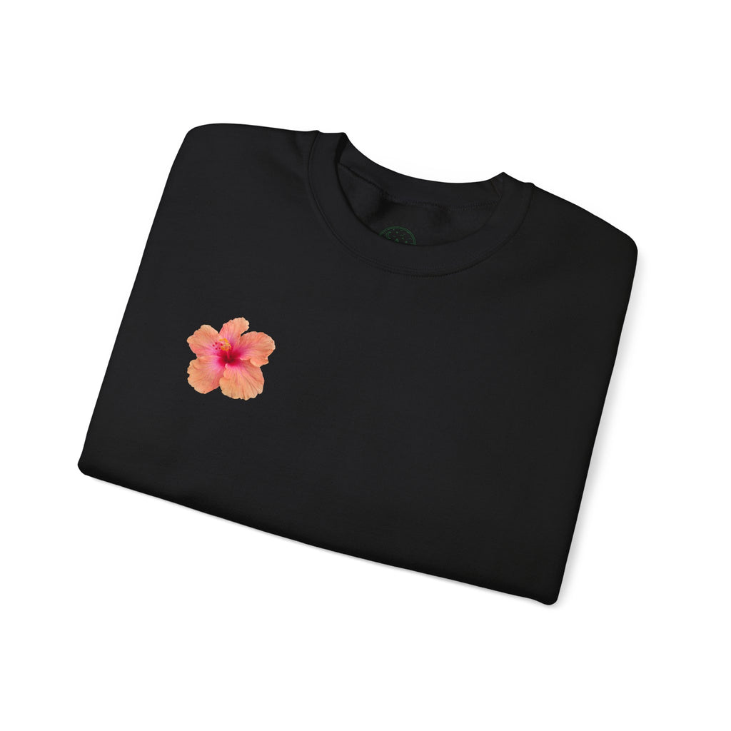 Hawaiian Flower Unisex Heavy Blend™ Crewneck