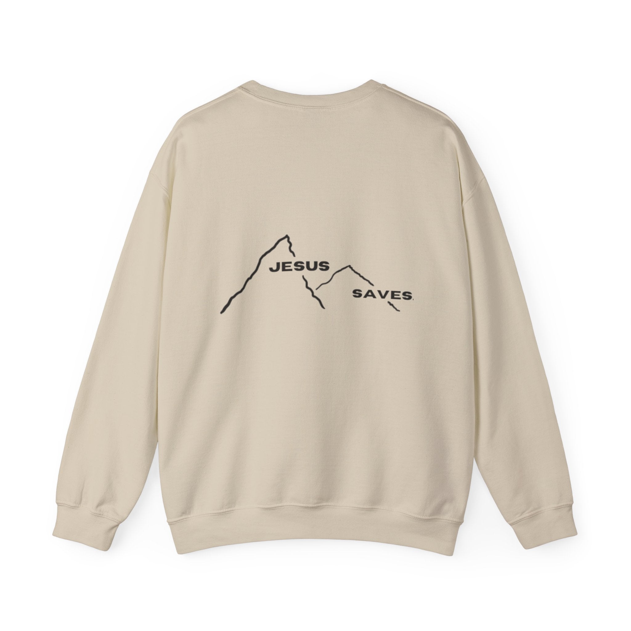 Jesus Saves Unisex Heavy Blend™ Crewneck Sweatshirt